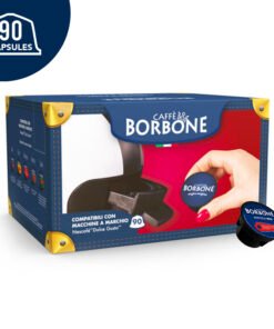 90 Capsules Café Borbone mélange BLEU compatibles Dolce Gusto*