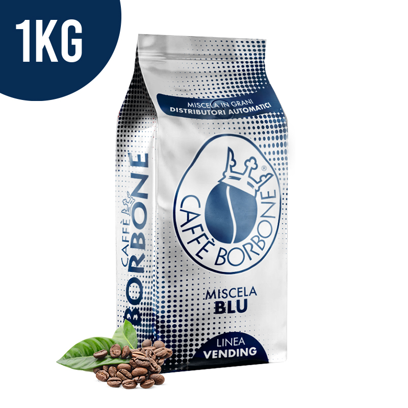 Caffè Borbone Distributeur Automatique - Mélange Bleu - Pack 1Kg