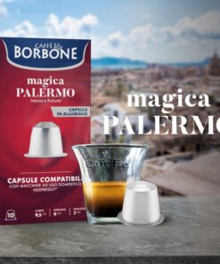 Alternative view of Magica Palerme – 10 Capsules Aluminium Nespresso® – intensité  8