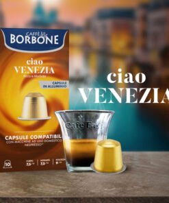 Alternative view of CIAO VENEZIA– 10 Capsules Aluminium Nespresso® – intensité 7.5