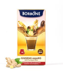 10 Capsules Borbone pour capsules soluble au GINSENG AMER