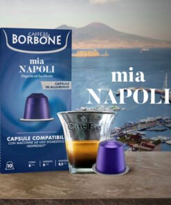 Alternative view of Mia Napoli – 10 Capsules Aluminium Nespresso® – Intensité 10