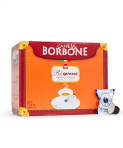100 Capsules -  Bleu Caffè Borbone Respresso Compatible Nespresso®