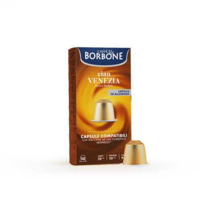 CIAO VENEZIA– 10 Capsules Aluminium Nespresso® – intensité 7.5