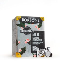 50 Capsules Kikka 100% Arabica - Compatibles avec les machines domestiques Nespresso®*