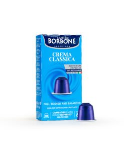 Crema Classica – 10 Capsules Aluminium Nespresso® – Intensité 8
