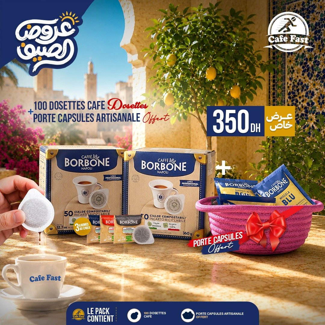 ☕ Pack Dosettes cafe fast